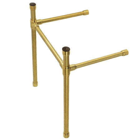 Fauceture VPB2218337 Dreyfuss Stainless Steel Console Sink Leg, Brushed Brass VPB2218337
